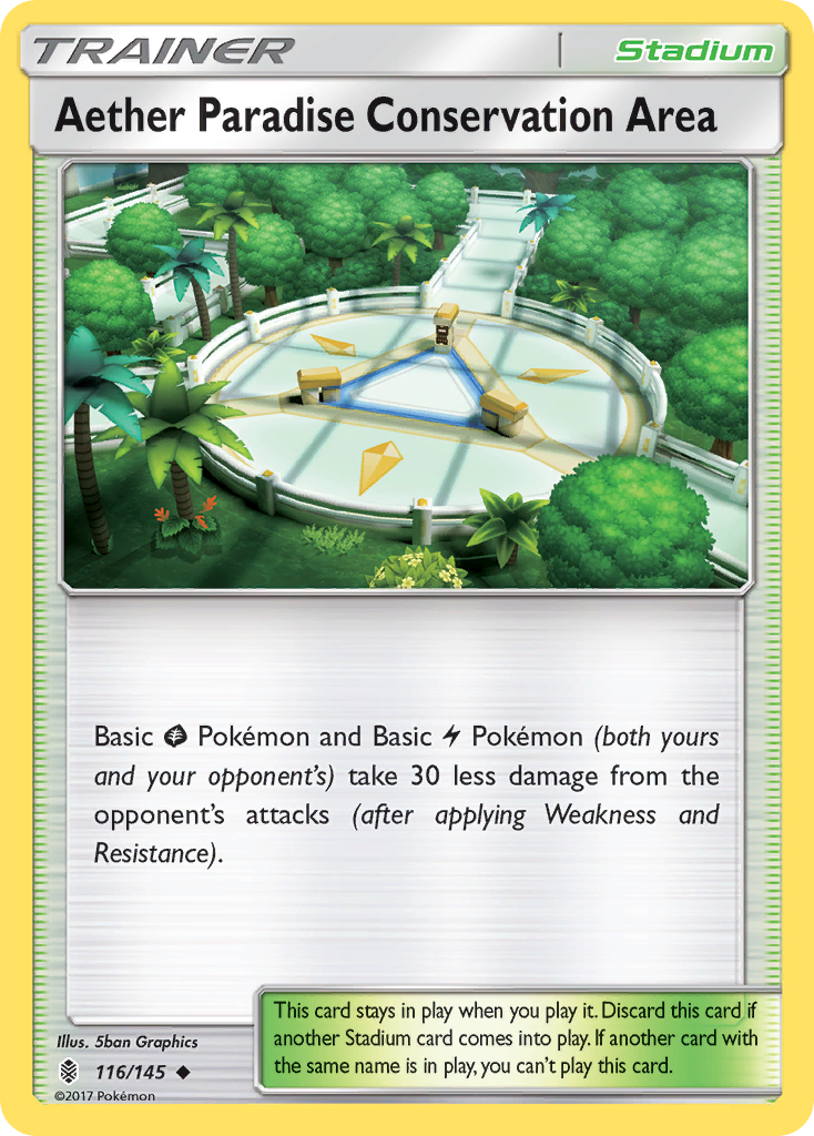 Aether Paradise Conservation Area (116/145) [Sun & Moon: Guardians Rising] | Exor Games Bridgewater