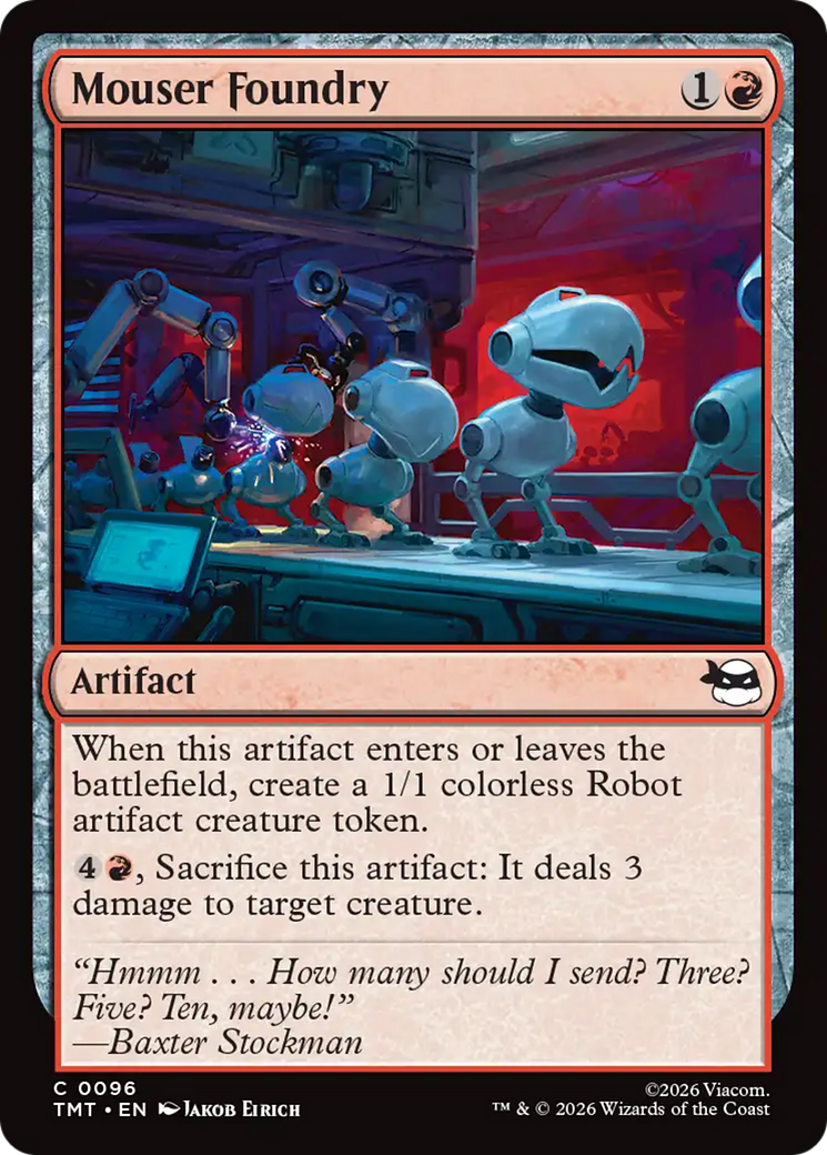 Mouser Foundry [Teenage Mutant Ninja Turtles] | Exor Games Bridgewater