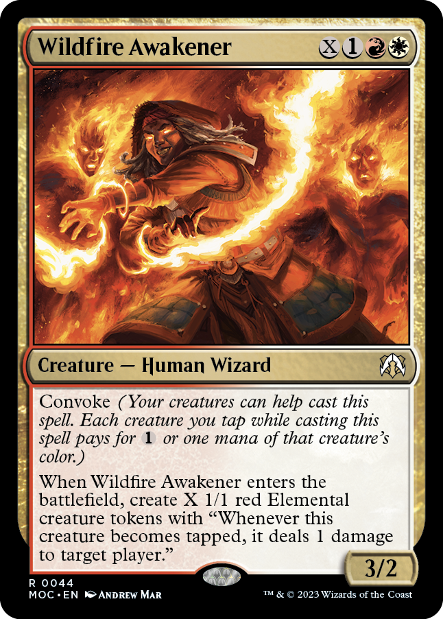 Wildfire Awakener [March of the Machine Commander] | Exor Games Bridgewater