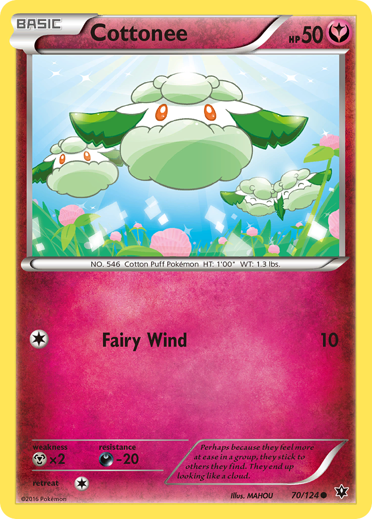 Cottonee (70/124) [XY: Fates Collide] | Exor Games Bridgewater