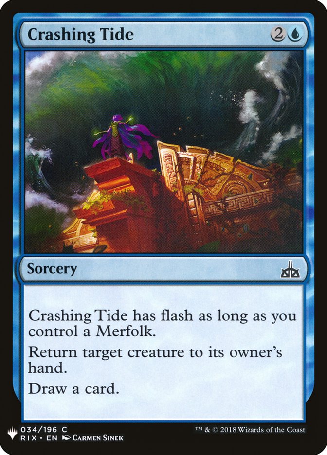 Crashing Tide [Mystery Booster] | Exor Games Bridgewater