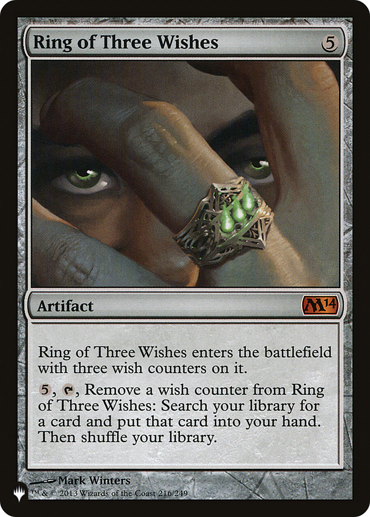 Ring of Three Wishes [The List] | Exor Games Bridgewater