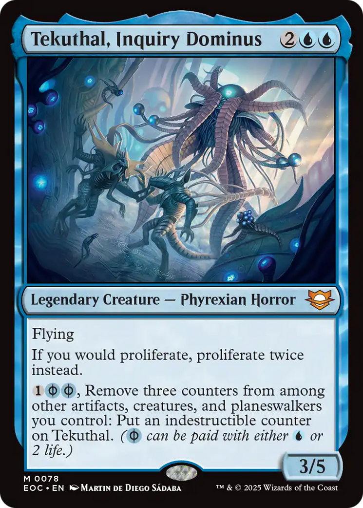 Tekuthal, Inquiry Dominus [Edge of Eternities Commander] | Exor Games Bridgewater
