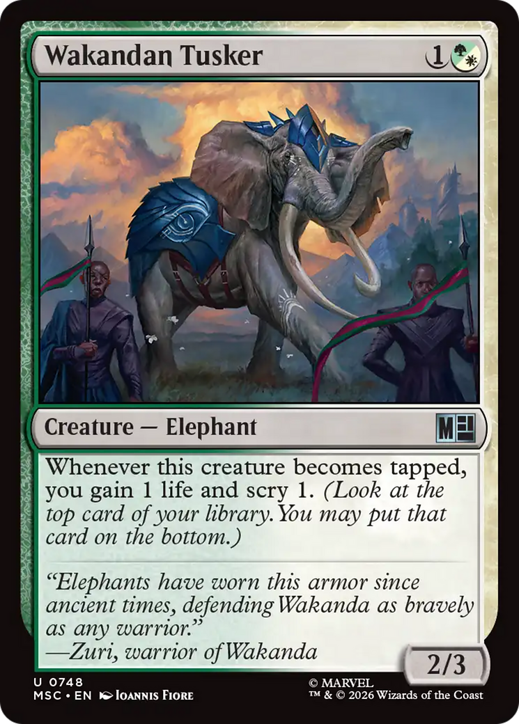 Wakandan Tusker [Marvel Super Heroes Commander] | Exor Games Bridgewater