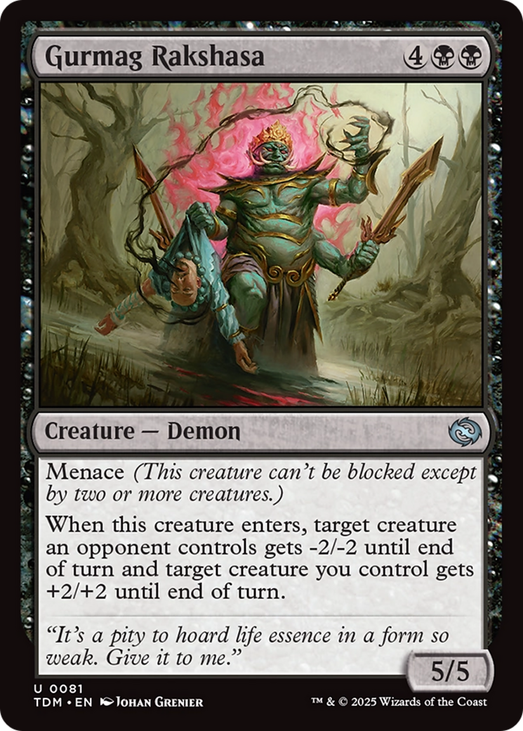 Gurmag Rakshasa [Tarkir: Dragonstorm] | Exor Games Bridgewater