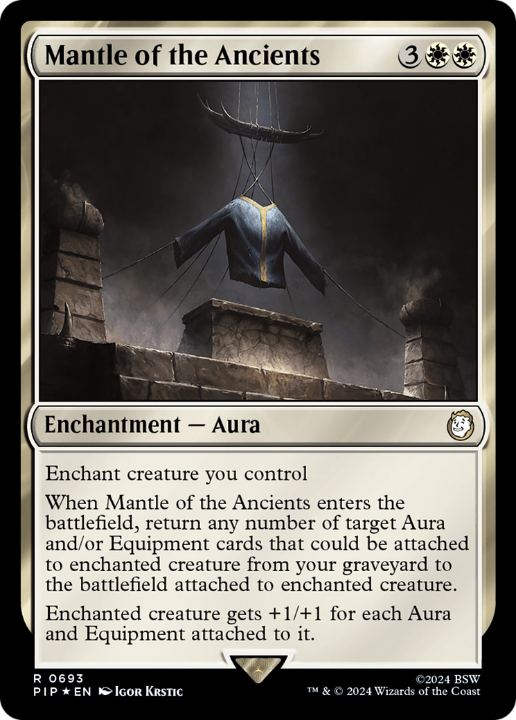 Mantle of the Ancients (Surge Foil) [Fallout] | Exor Games Bridgewater