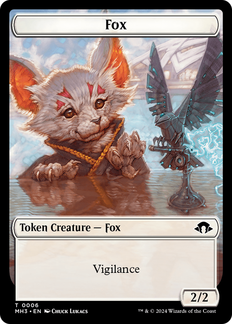 Servo // Fox Double-Sided Token [Modern Horizons 3 Tokens] | Exor Games Bridgewater