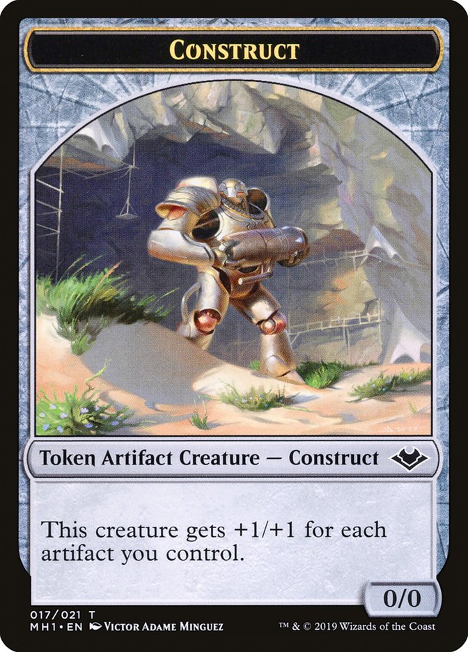 Elemental (008) // Construct (017) Double-Sided Token [Modern Horizons Tokens] | Exor Games Bridgewater