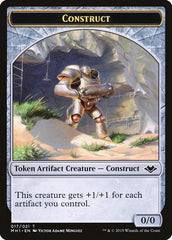 Goblin (010) // Construct (017) Double-Sided Token [Modern Horizons Tokens] | Exor Games Bridgewater