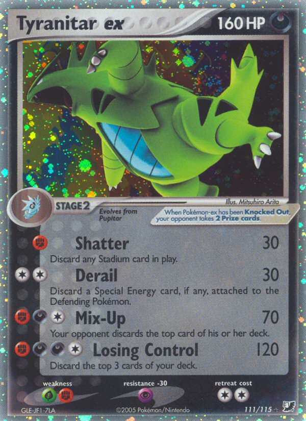 Tyranitar ex (111/115) [EX: Unseen Forces] | Exor Games Bridgewater