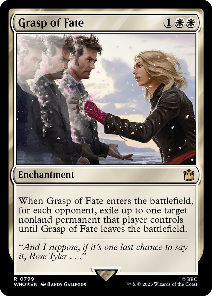 Grasp of Fate (Surge Foil) [Doctor Who] | Exor Games Bridgewater