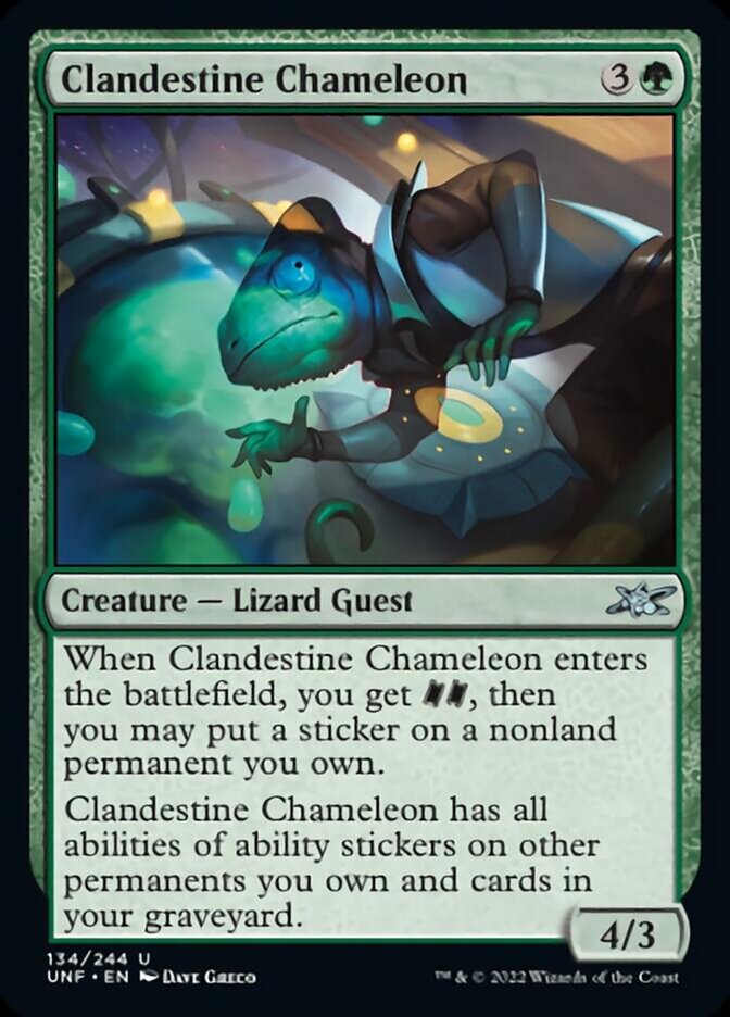 Clandestine Chameleon [Unfinity] | Exor Games Bridgewater