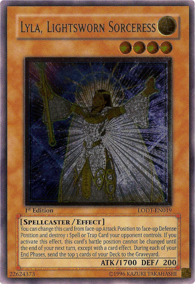 Lyla, Lightsworn Sorceress [LODT-EN019] Ultimate Rare | Exor Games Bridgewater