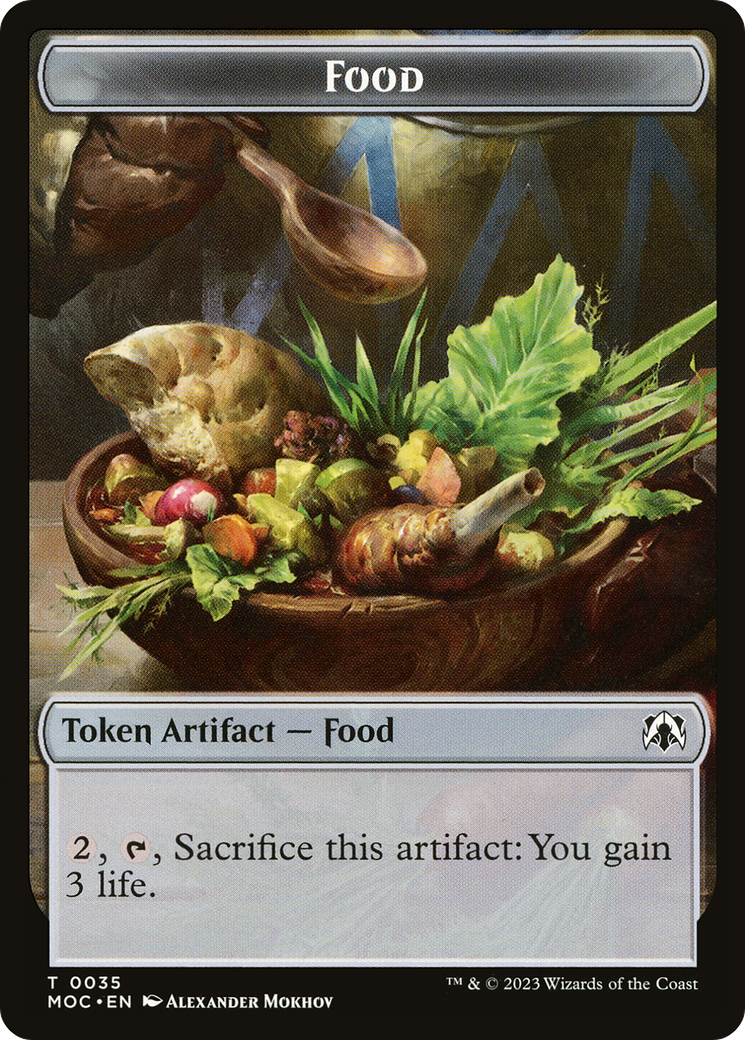 Food Token [March of the Machine] | Exor Games Bridgewater