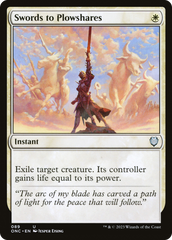 Swords to Plowshares [Phyrexia: All Will Be One Commander] | Exor Games Bridgewater