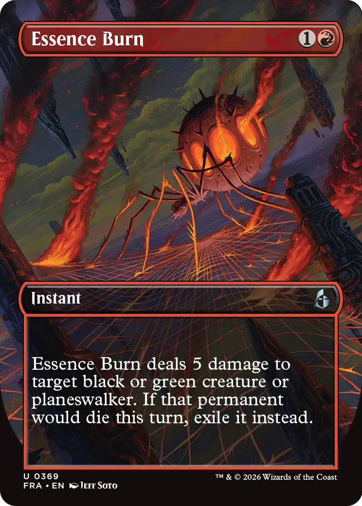 Essence Burn (Borderless) [Reality Fracture] | Exor Games Bridgewater