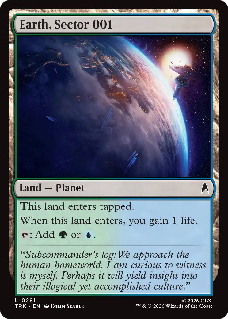 Earth, Sector 001 [Star Trek] | Exor Games Bridgewater