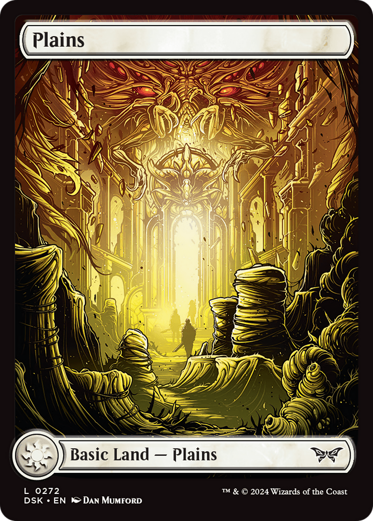 Plains (272) - Full Art [Duskmourn: House of Horror] | Exor Games Bridgewater