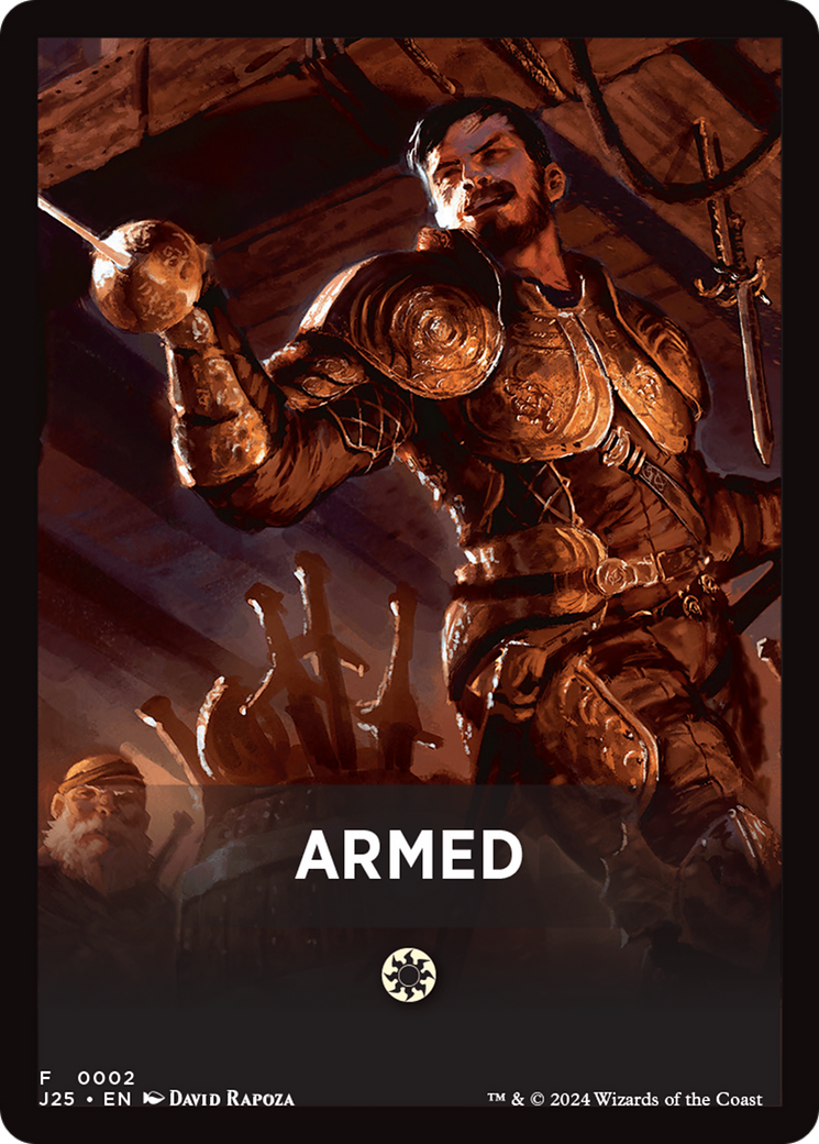 Armed Theme Card [Foundations Jumpstart Front Cards] | Exor Games Bridgewater