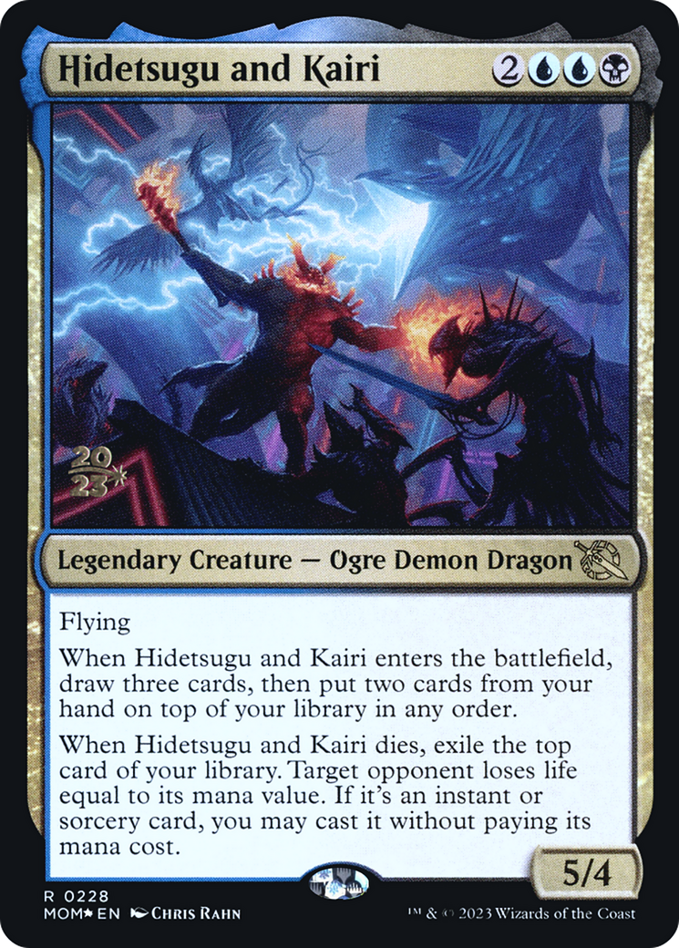 Hidetsugu and Kairi [March of the Machine Prerelease Promos] | Exor Games Bridgewater