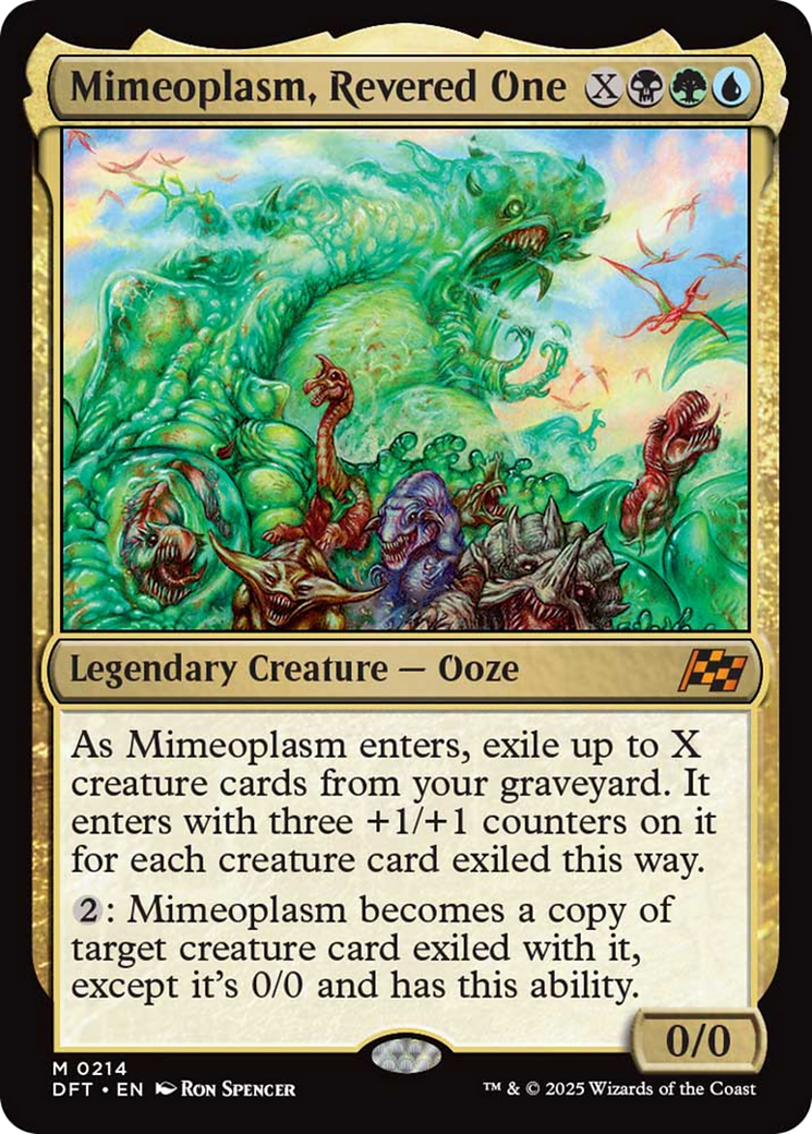 Mimeoplasm, Revered One [Aetherdrift] | Exor Games Bridgewater