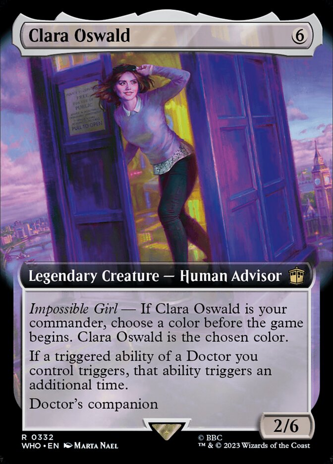 Clara Oswald (Extended Art) [Doctor Who] | Exor Games Bridgewater