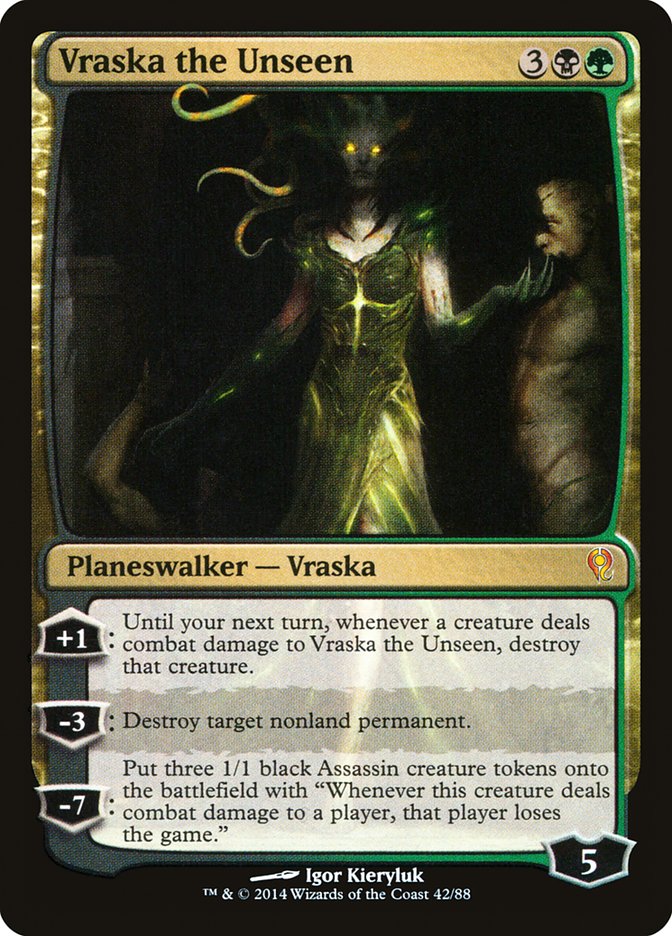 Vraska the Unseen [Duel Decks: Jace vs. Vraska] | Exor Games Bridgewater