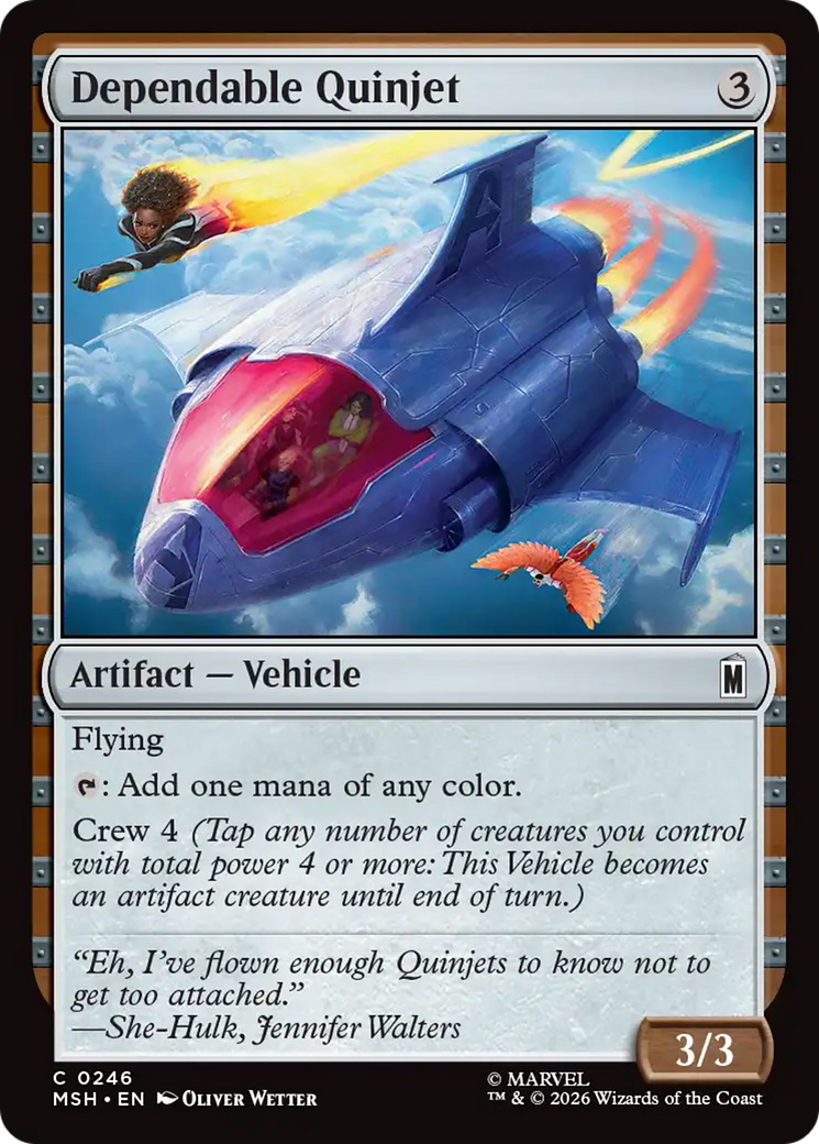 Dependable Quinjet [Marvel Super Heroes] | Exor Games Bridgewater