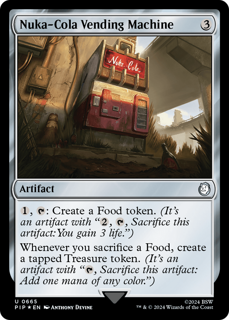 Nuka-Cola Vending Machine (Surge Foil) [Fallout] | Exor Games Bridgewater