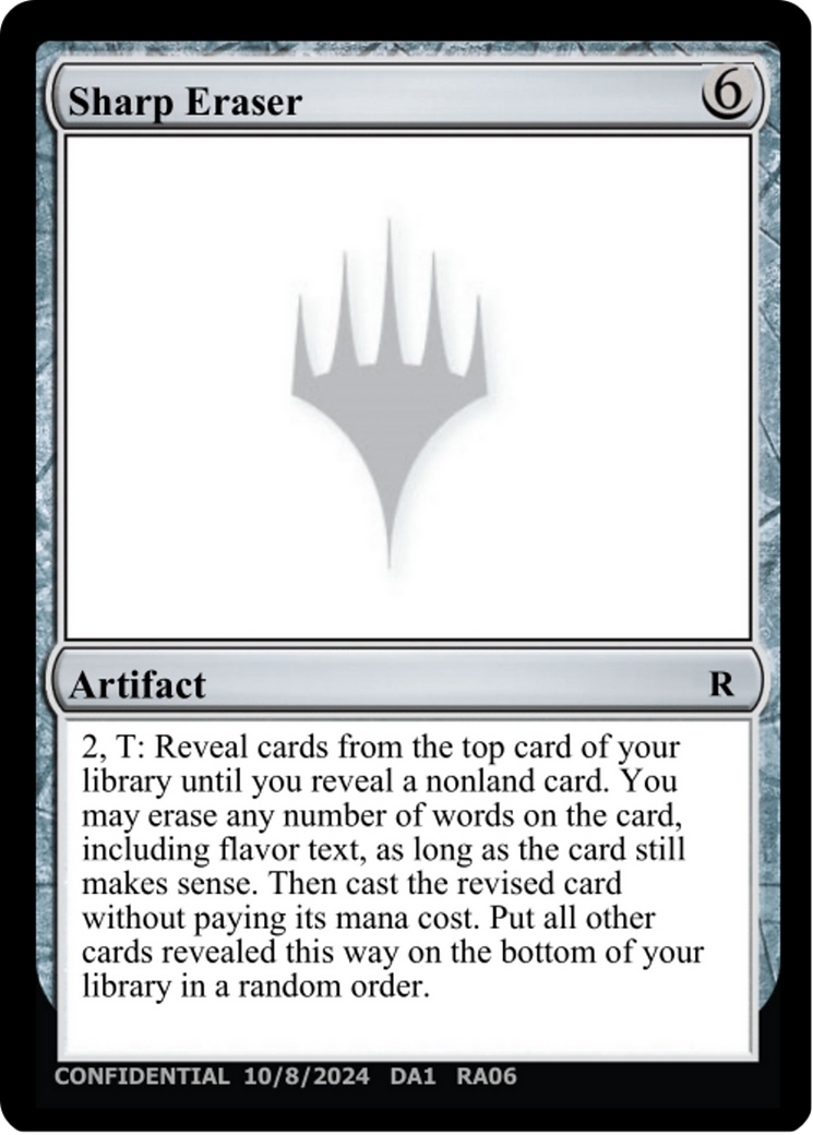 Sharp Eraser [Unknown Event] | Exor Games Bridgewater
