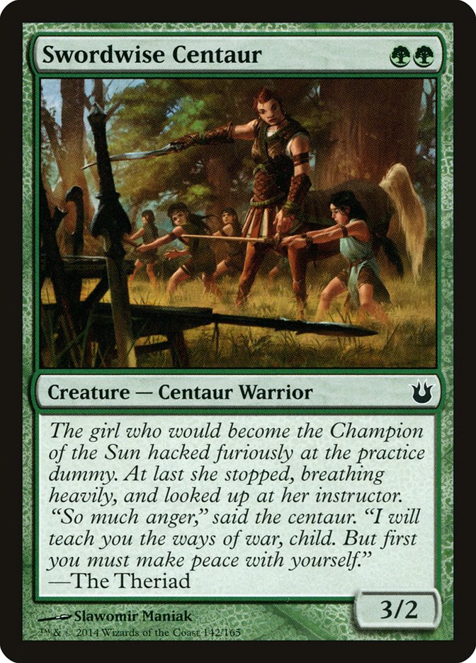 Swordwise Centaur [Born of the Gods] | Exor Games Bridgewater