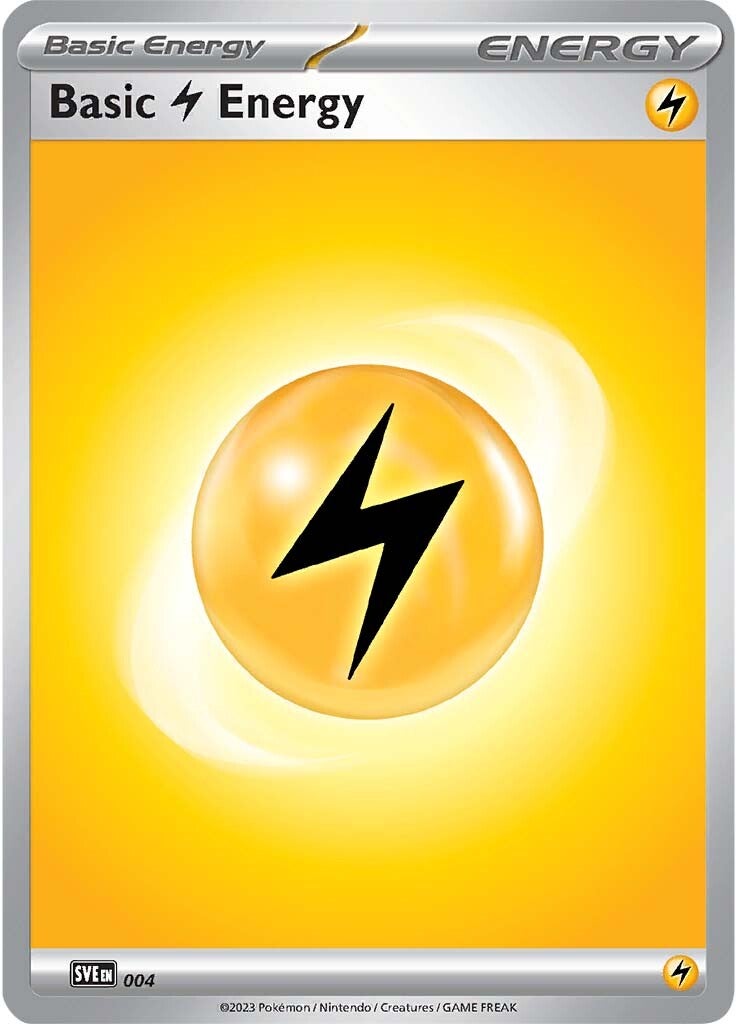 Lightning Energy (004) [Scarlet & Violet: Base Set] | Exor Games Bridgewater