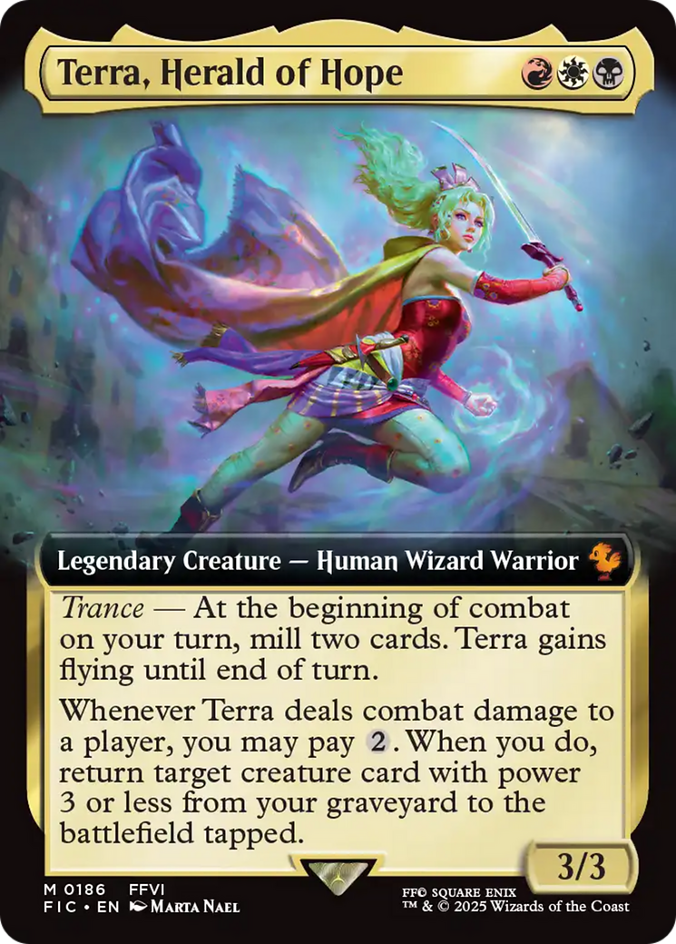 Terra, Herald of Hope (Extended Art) [FINAL FANTASY Commander] | Exor Games Bridgewater