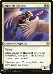 Angel of Renewal [Mystery Booster] | Exor Games Bridgewater