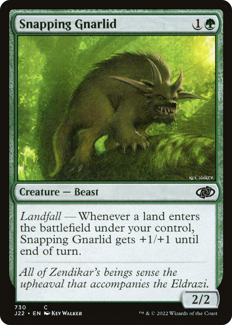 Snapping Gnarlid [Jumpstart 2022] | Exor Games Bridgewater