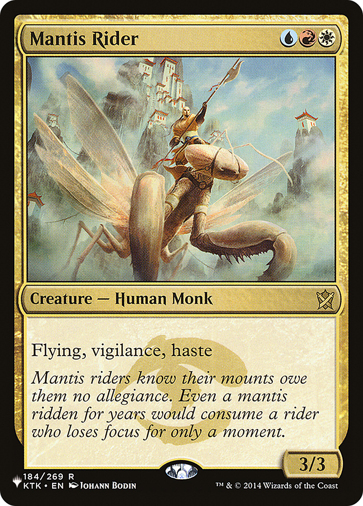 Mantis Rider [The List Reprints] | Exor Games Bridgewater