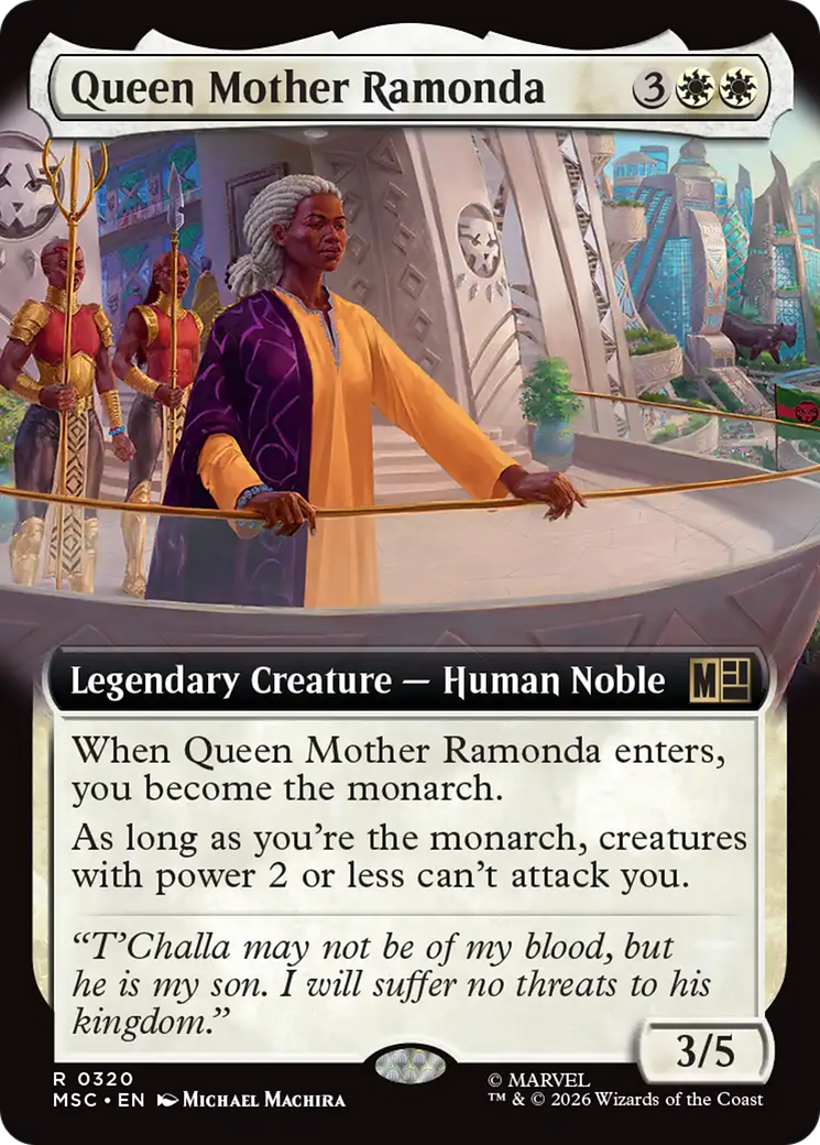 Queen Mother Ramonda (Extended Art) [Marvel Super Heroes Commander] | Exor Games Bridgewater