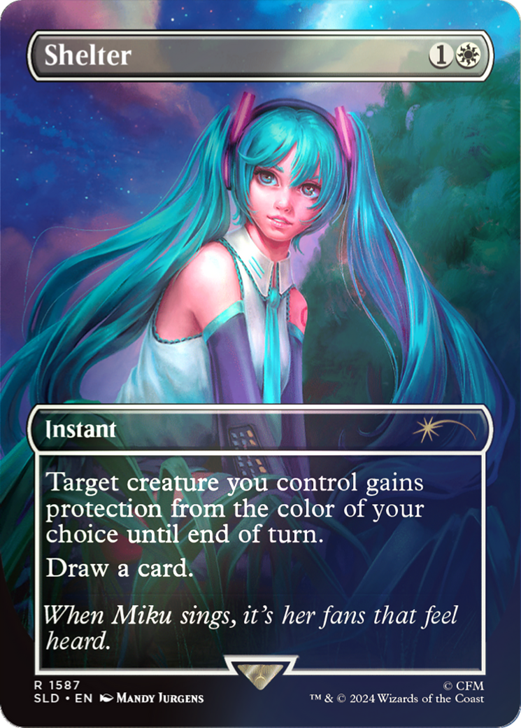 Shelter (Rainbow Foil) [Secret Lair Drop Series] | Exor Games Bridgewater