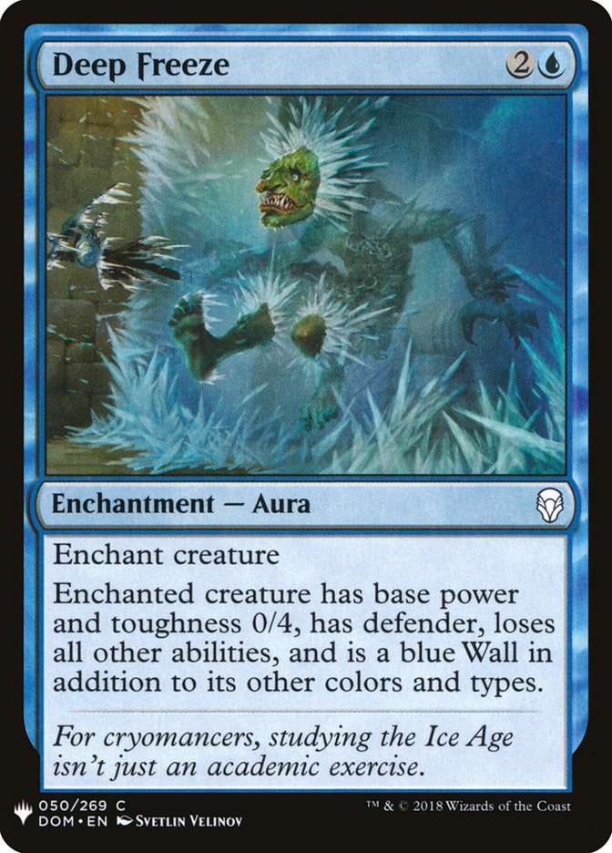 Deep Freeze [Mystery Booster] | Exor Games Bridgewater