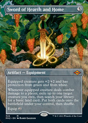 Sword of Hearth and Home (Borderless Alternate Art) [Modern Horizons 2] | Exor Games Bridgewater