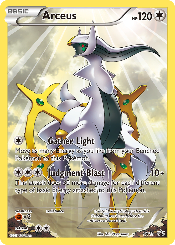 Arceus (XY83) [XY: Black Star Promos] | Exor Games Bridgewater