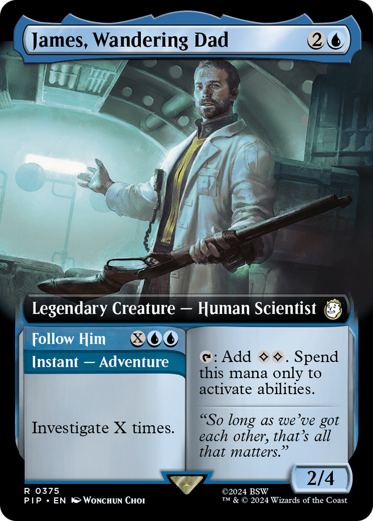 James, Wandering Dad // Follow Him (Extended Art) [Fallout] | Exor Games Bridgewater