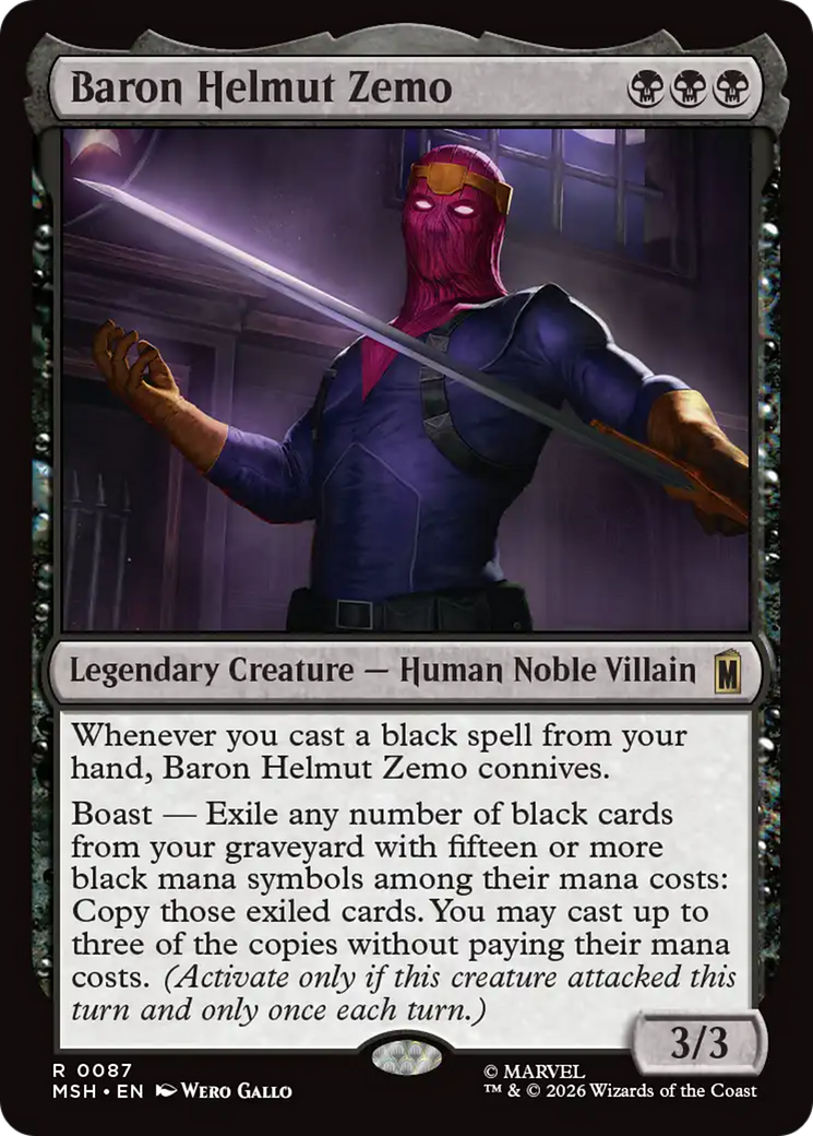 Baron Helmut Zemo [Marvel Super Heroes] | Exor Games Bridgewater