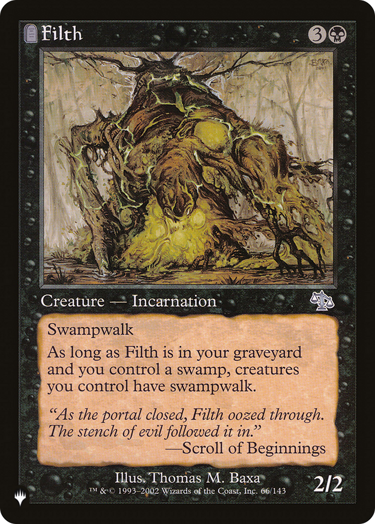 Filth [The List Reprints] | Exor Games Bridgewater