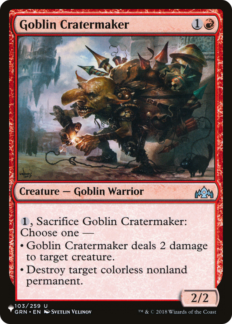 Goblin Cratermaker [The List Reprints] | Exor Games Bridgewater