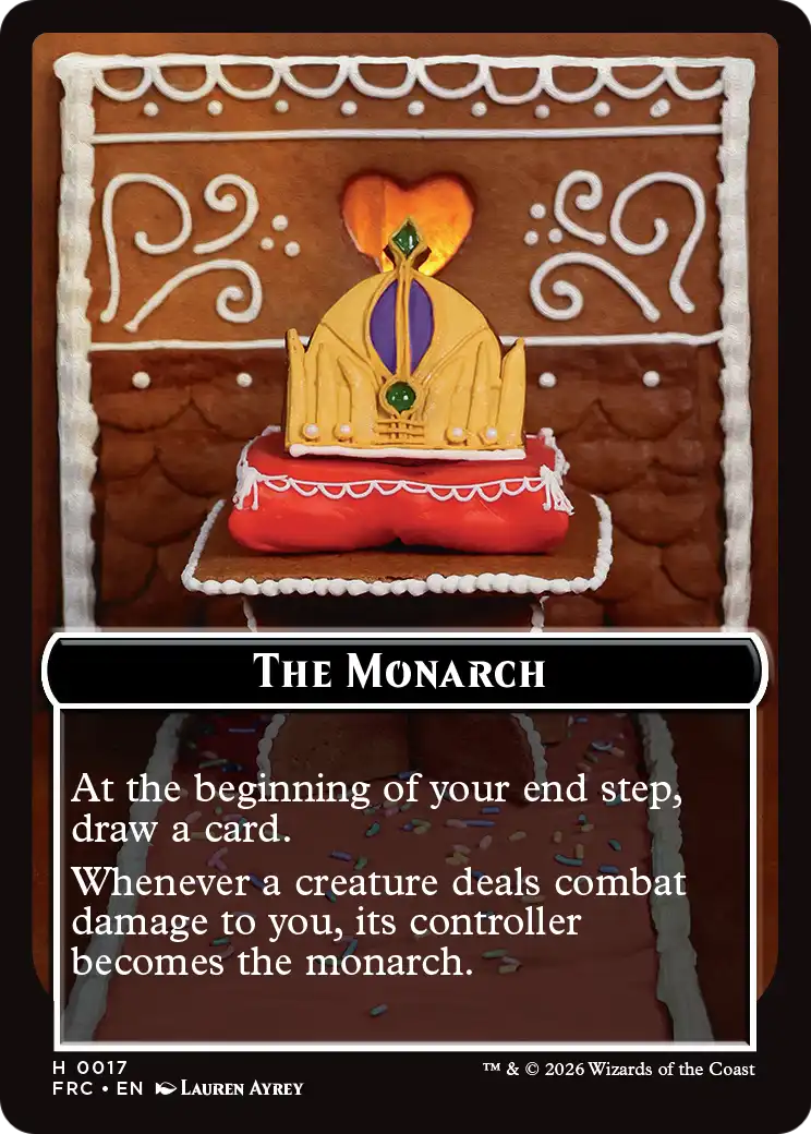 Citizen // The Monarch Double-Sided Token [Reality Fracture Commander Tokens] | Exor Games Bridgewater