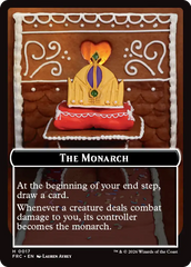 Citizen // The Monarch Double-Sided Token [Reality Fracture Commander Tokens] | Exor Games Bridgewater