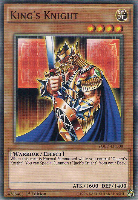 King's Knight [YGLD-ENB08] Common | Exor Games Bridgewater