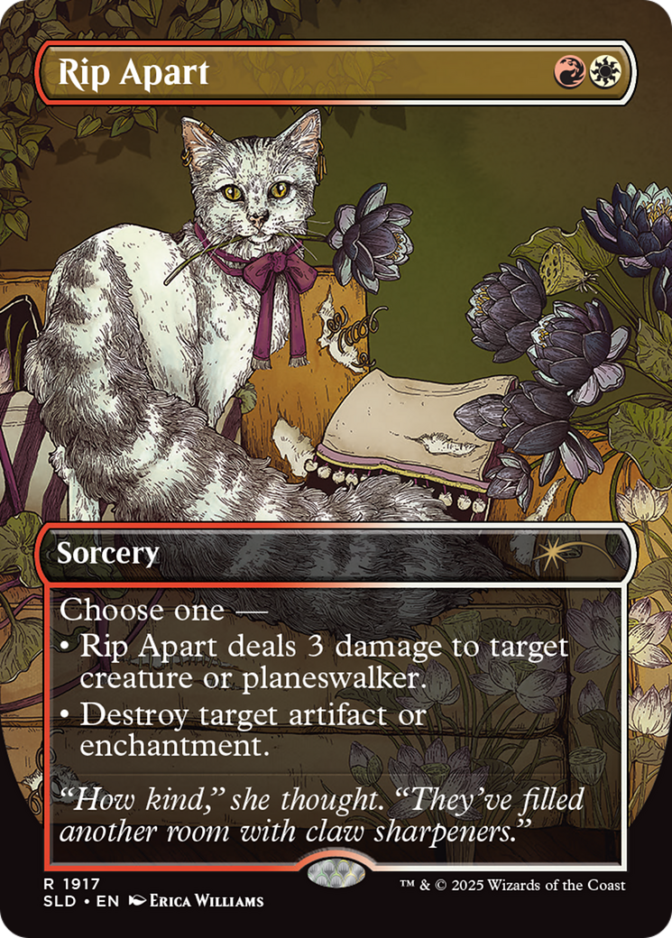 Rip Apart (1917) (Rainbow Foil) [Secret Lair Drop Series] | Exor Games Bridgewater