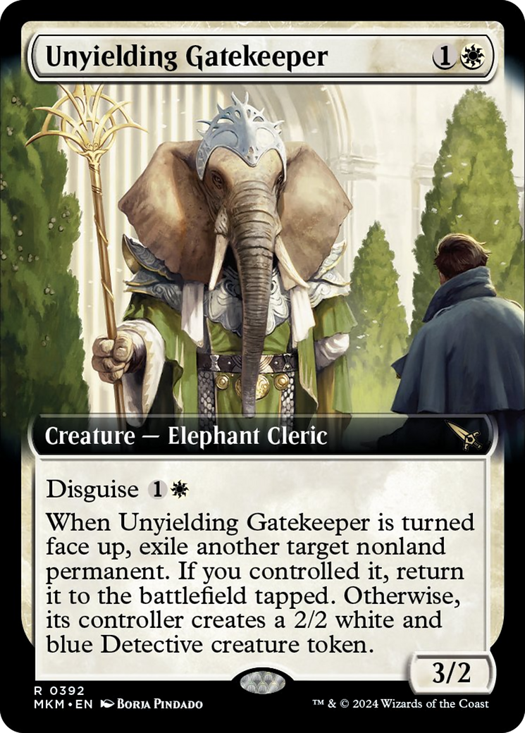 Unyielding Gatekeeper (Extended Art) [Murders at Karlov Manor] | Exor Games Bridgewater